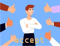 Định nghĩa & cách phát âm từ accept