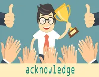 Định nghĩa & cách phát âm từ acknowledge