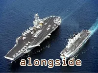 Định nghĩa & cách phát âm từ alongside