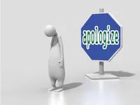 Định nghĩa & cách phát âm từ apologize