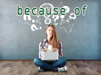 Định nghĩa & cách phát âm từ because of