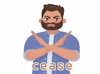 Định nghĩa & cách phát âm từ cease