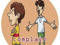 Định nghĩa & cách phát âm từ complain