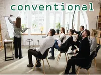 Định nghĩa & cách phát âm từ conventional