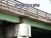 Định nghĩa & cách phát âm từ deteriorate