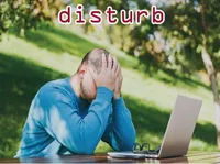 Định nghĩa & cách phát âm từ disturb