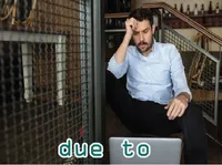 Định nghĩa & cách phát âm từ due to