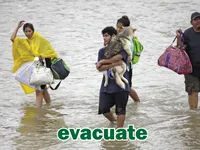 Định nghĩa & cách phát âm từ evacuate