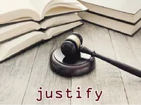 Định nghĩa & cách phát âm từ justify