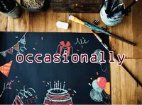 Định nghĩa & cách phát âm từ occasionally