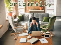 Định nghĩa & cách phát âm từ originally