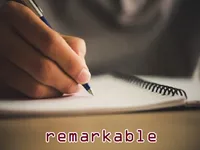 Định nghĩa & cách phát âm từ remarkable