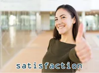 Định nghĩa & cách phát âm từ satisfaction