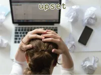 Định nghĩa & cách phát âm từ upset