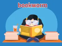 Định nghĩa & cách phát âm từ bookworm