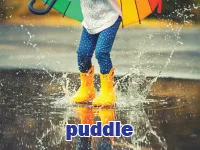 Định nghĩa & cách phát âm từ puddle
