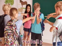 Định nghĩa & cách phát âm từ rudely
