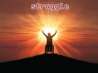 Định nghĩa & cách phát âm từ struggle